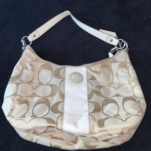 Coach monogram bag